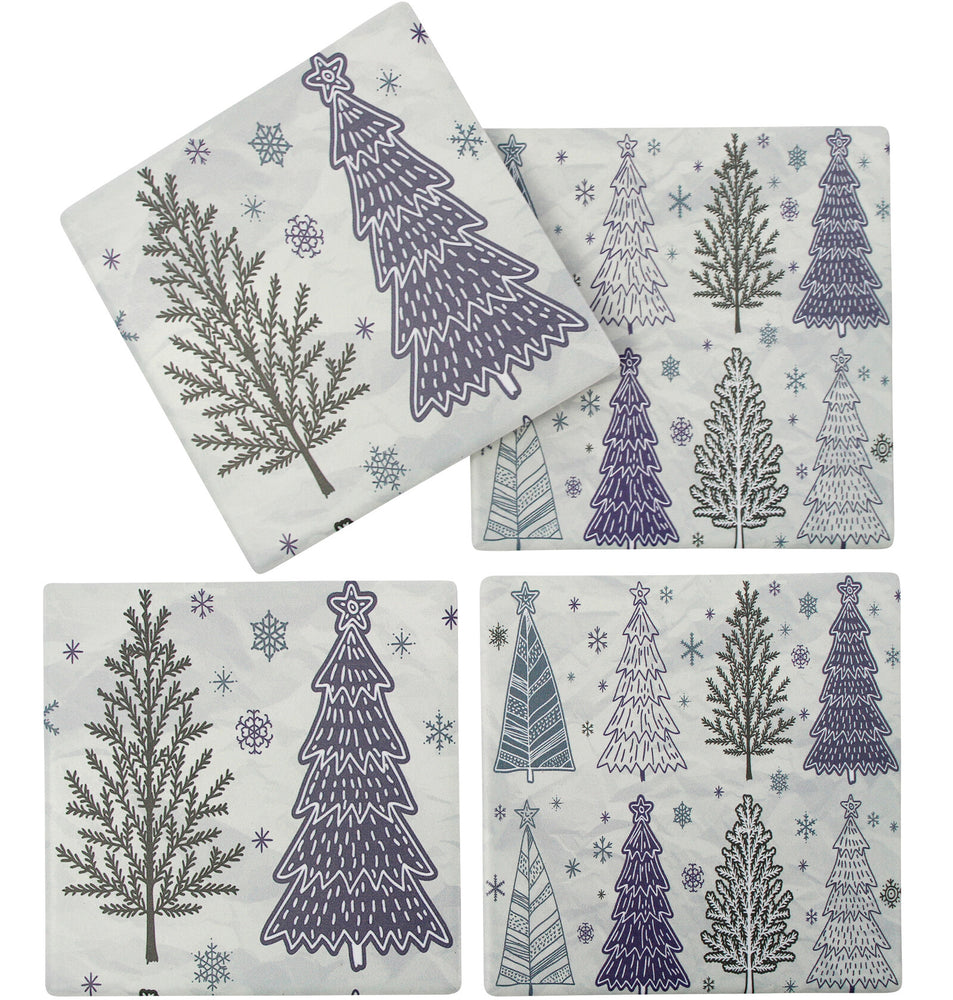 Coasters Lilac & Sage christmas