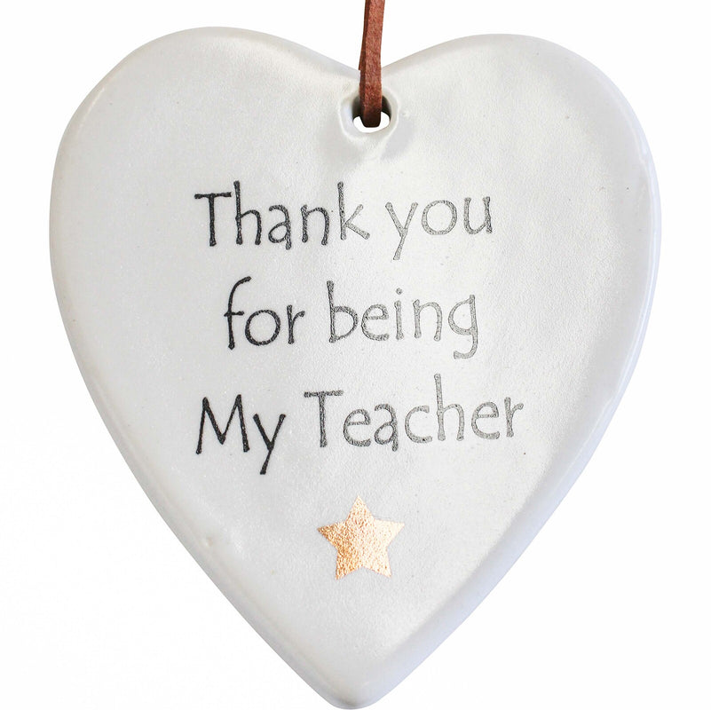 Hanging Heart- Thank you for being my Teacher