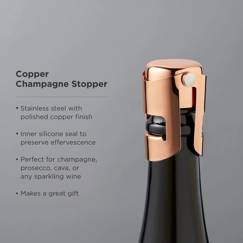 Copper Champagne Stopper