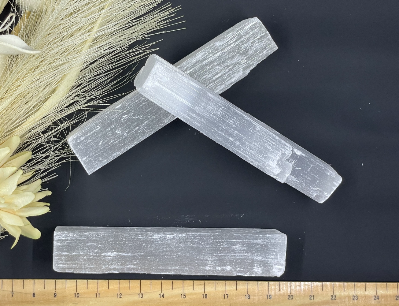 Selenite Natural Sticks