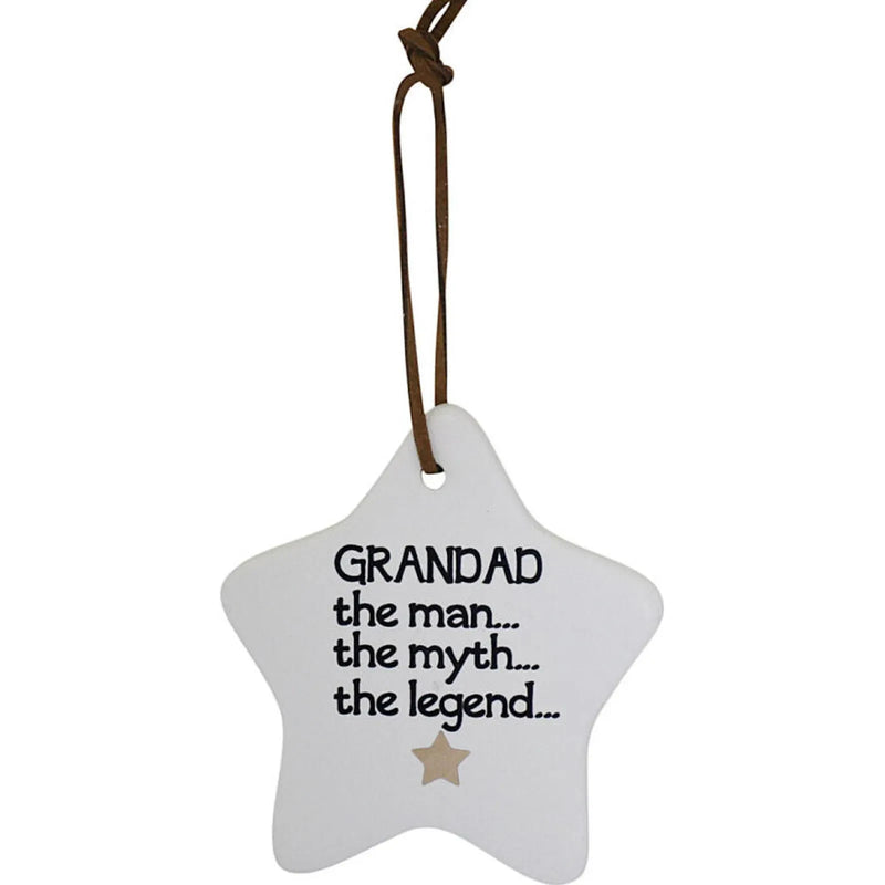 Hanging Star - Grandad, the man/the myth/the legend