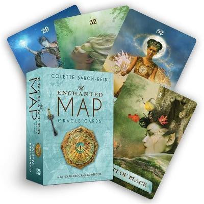 The Enchanted Map - Oracle Cards 54-Deck & Guidebook