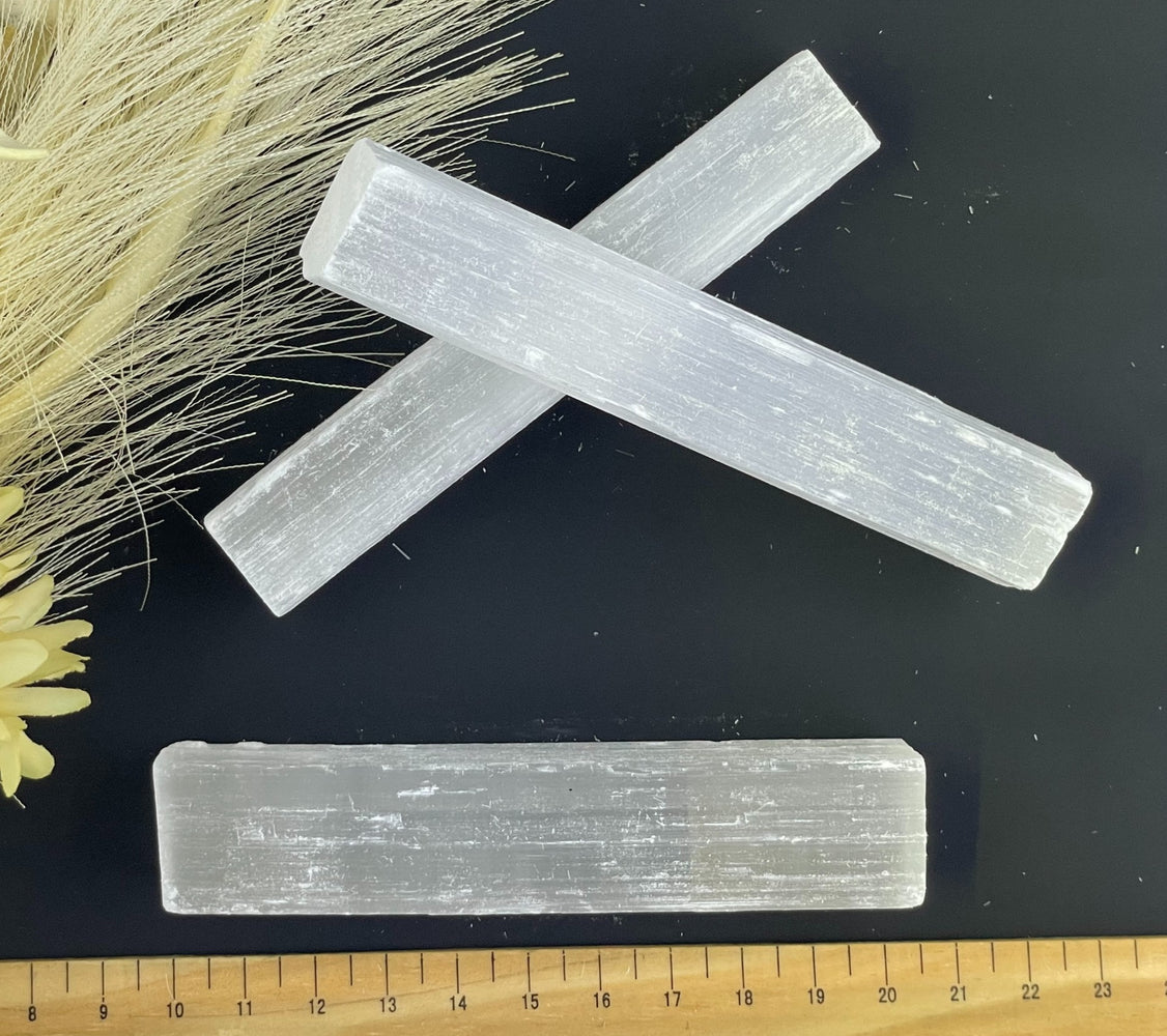 Selenite Natural Sticks